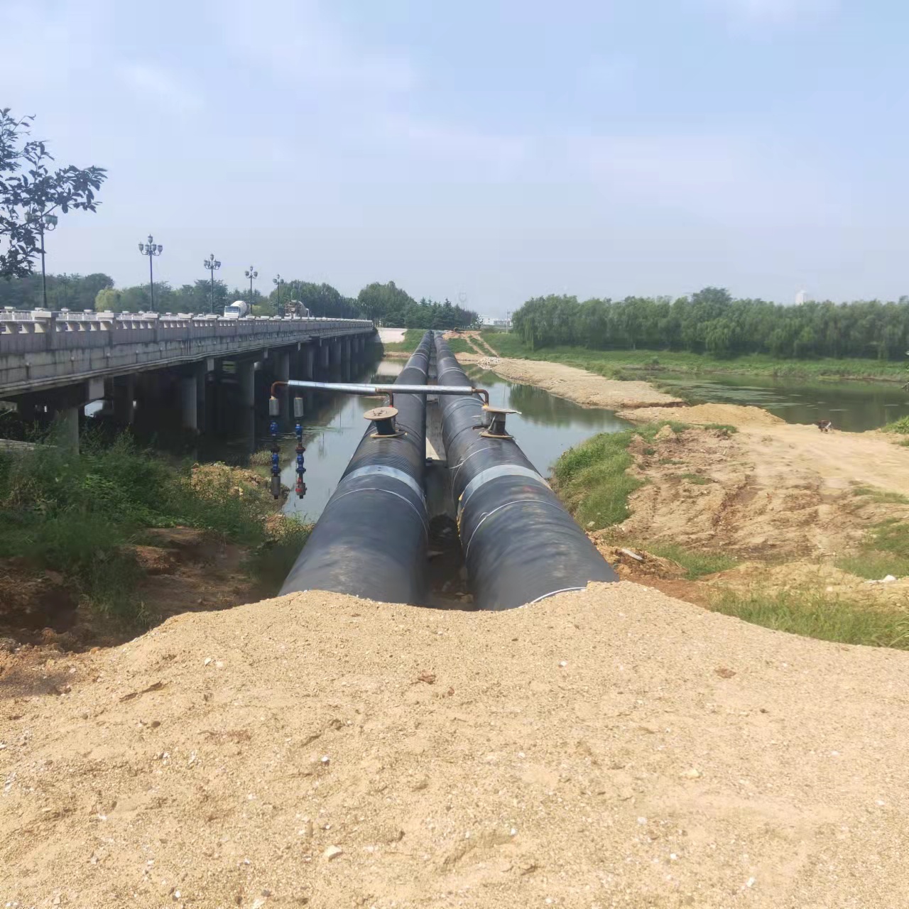 昌江管道长距离清洗施工输油管道清洗
